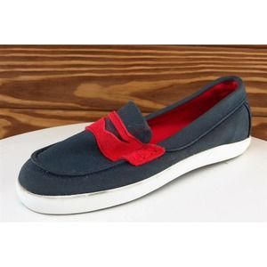 Cole Haan Youth Boys Shoes Sz 1 M Gray Fabric‎ Loafer